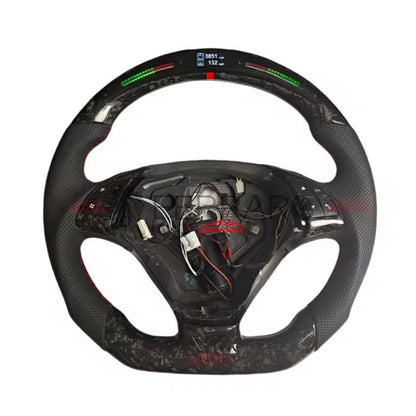 Volante Sportivo per Alfaromeo Giulietta,  Carbonio, Customizzato in Pelle (su Ordinazione)