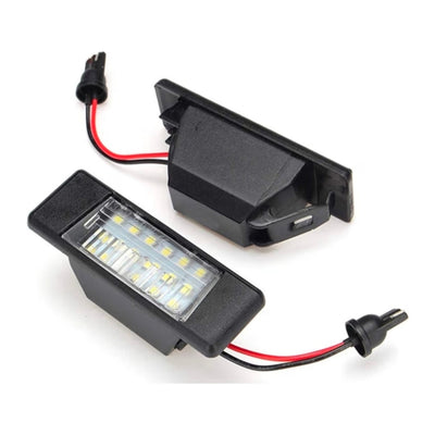 Set Luci Targa a Led per Nissan Qashqai, Juke, Versa, X-Trail (Compatibilità in Descrizione), Plug and Play