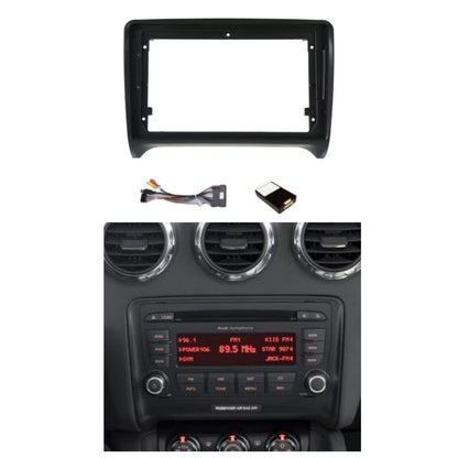 Kit Montaggio Autoradio 9"Pollici per Audi TT (2006-2014) Mascherina, Cablaggio Autoradio Android