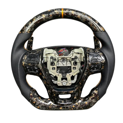 Volante Sportivo per Ford Ranger, Raptor, Carbonio, Customizzato in Pelle