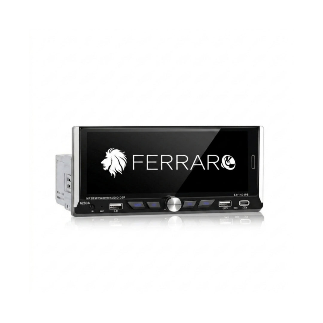 Universal Car Radio [FIXED] - 2/32GB, 1Din 6.9"Inch, Android, CarPlay &amp; Android Auto, Bluetooth, Radio, GPS, Wifi, Youtube, PlayStore