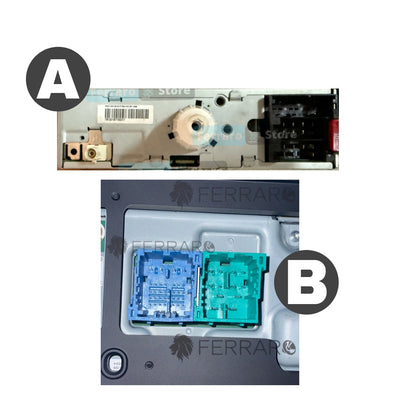 Autoradio per Fiat Panda 3ª Serie, 1Din 5.5" | Dal 2013> | Bluetooth | Radio | USB | Navigatore | CarPlay e Android Auto Wireless