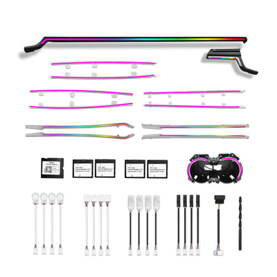 Ambient Light per Audi A4, A5, S5, B9 (2017-2025), 64 Colori RGB