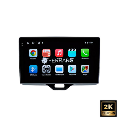 Autoradio per Toyota Yaris | Yaris Cross 10.1" 2K | 2020-2022 | Android | Bluetooth | CarPlay | Android Auto | 4/64GB Ram