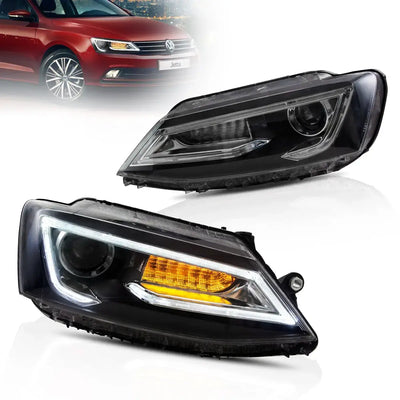 Fanali Anteriore Completo per Volkswagen Jetta MK6 (2011-2018) a LED