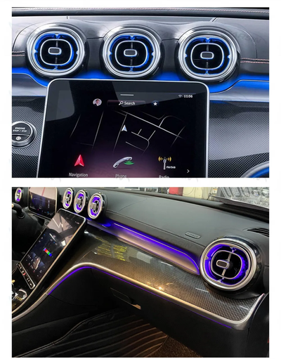 Ambient Light per Mercedes Benz GLC X254, 64 Colori RGB