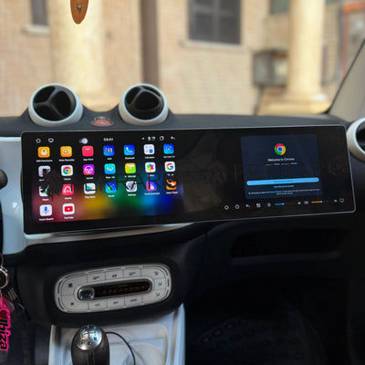 Autoradio per Smart 453 10" + 10" | 2014-2020 | Android | Bluetooth | CarPlay | Android Auto | 8/256GB Ram