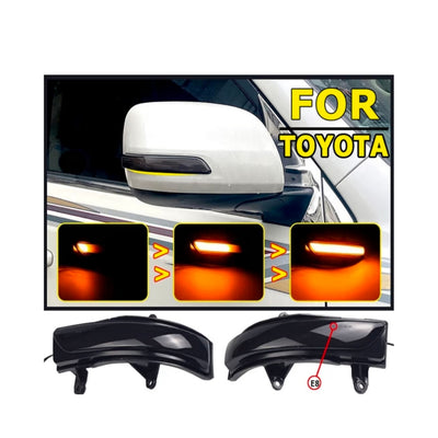 Specchietti Laterali Led per Toyota LC200, FJ200 Prado FJ150 (2010-2021), Plug and Play