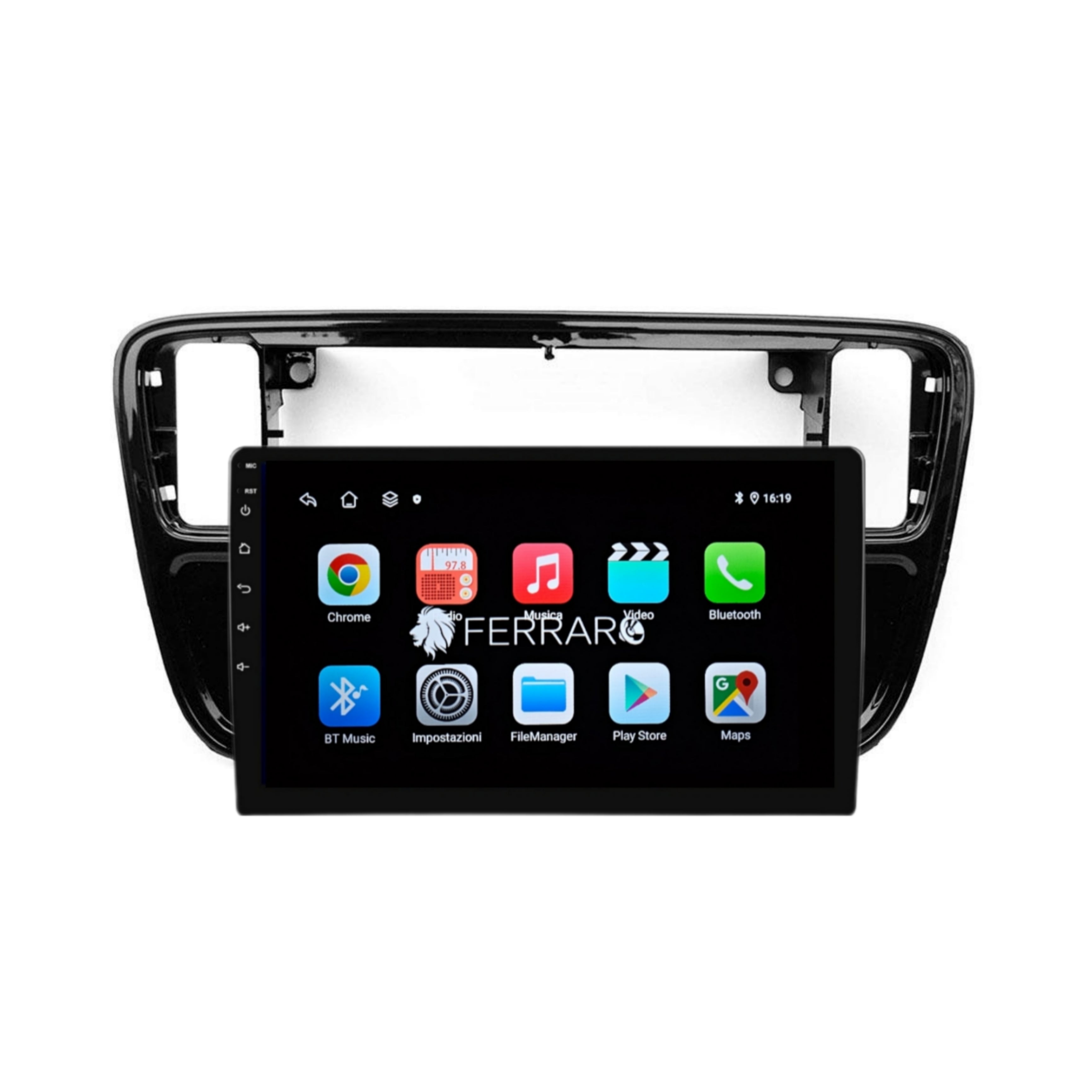 Autoradio per Volkswagen UP 1Din 9" | 2011-2024 | Android | Bluetooth | Estraibile | CarPlay | Android Auto | 2/32GB Ram