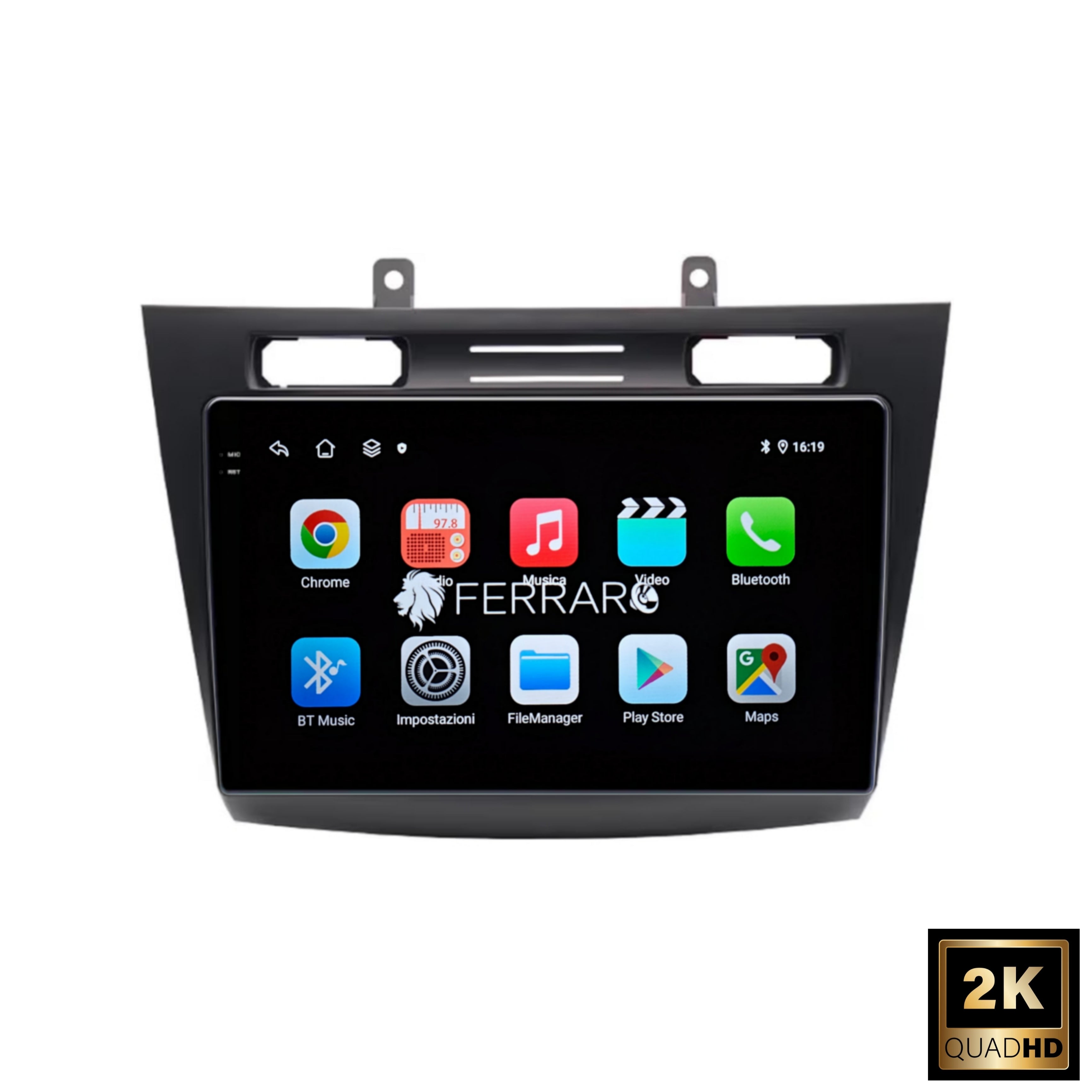Autoradio per Ford Transit MK7 9" 2K | 2006-2013 | Android | Bluetooth | CarPlay | Android Auto | 12/256GB Ram