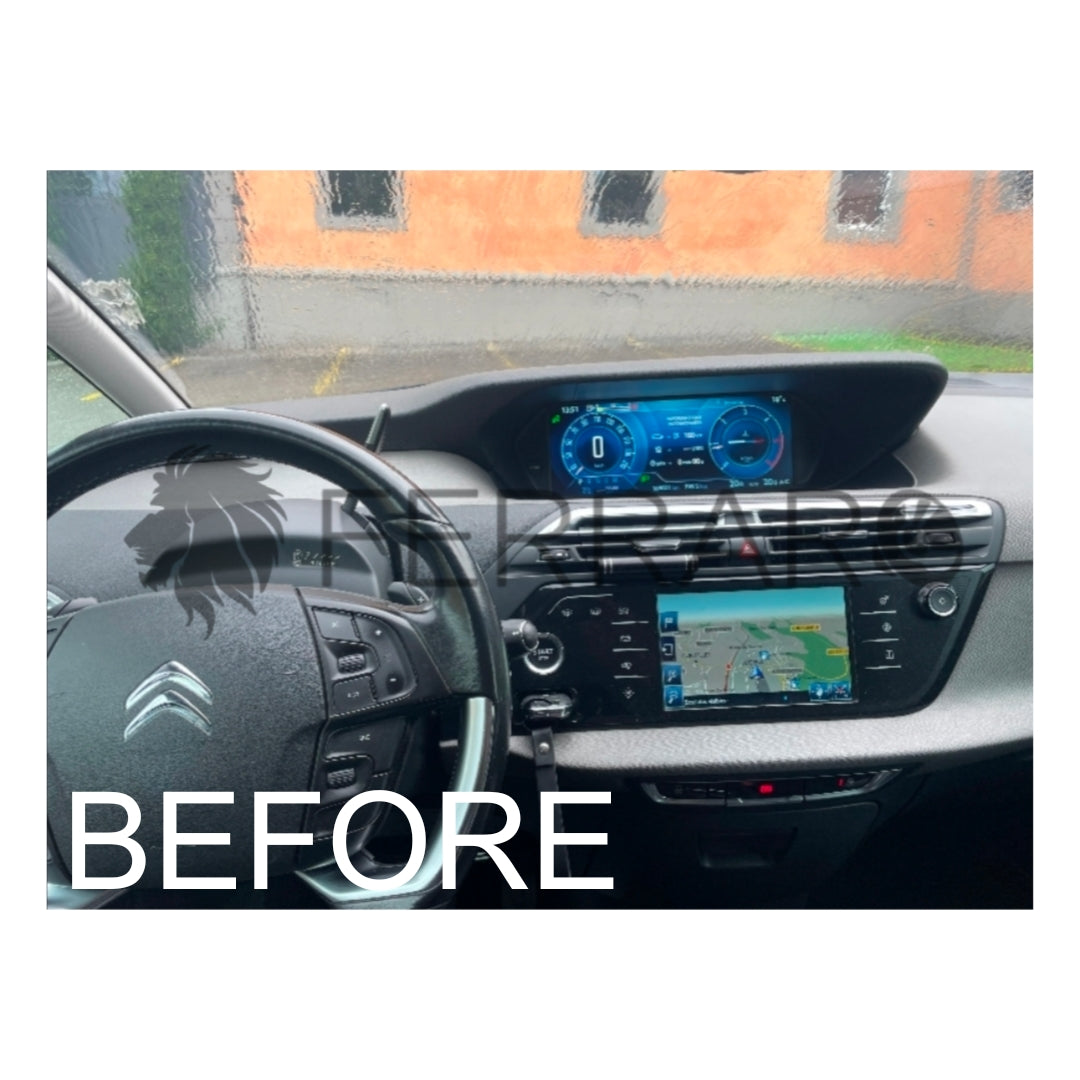 Autoradio per Citroen C4 Picasso (2013-2022) 9" 2K, Android, Bluetooth, CarPlay, Android Auto, 12/256GB Ram