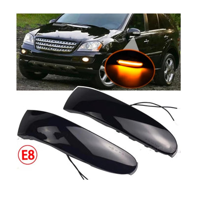Indicatore Direzione Led per Mercedes-Benz Classe R W251, M W164, GL X164 (2006-2010), Plug and Play