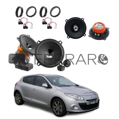 Hertz Kit 6 Casse | DCX 130.3 | DSK 130.3 | Ant/Post | Renault Megane III  (2008-2016)