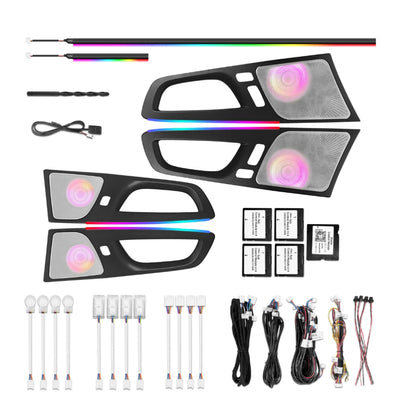 Ambient Light per Volvo XC60 (2017-2026), 64 Colori RGB