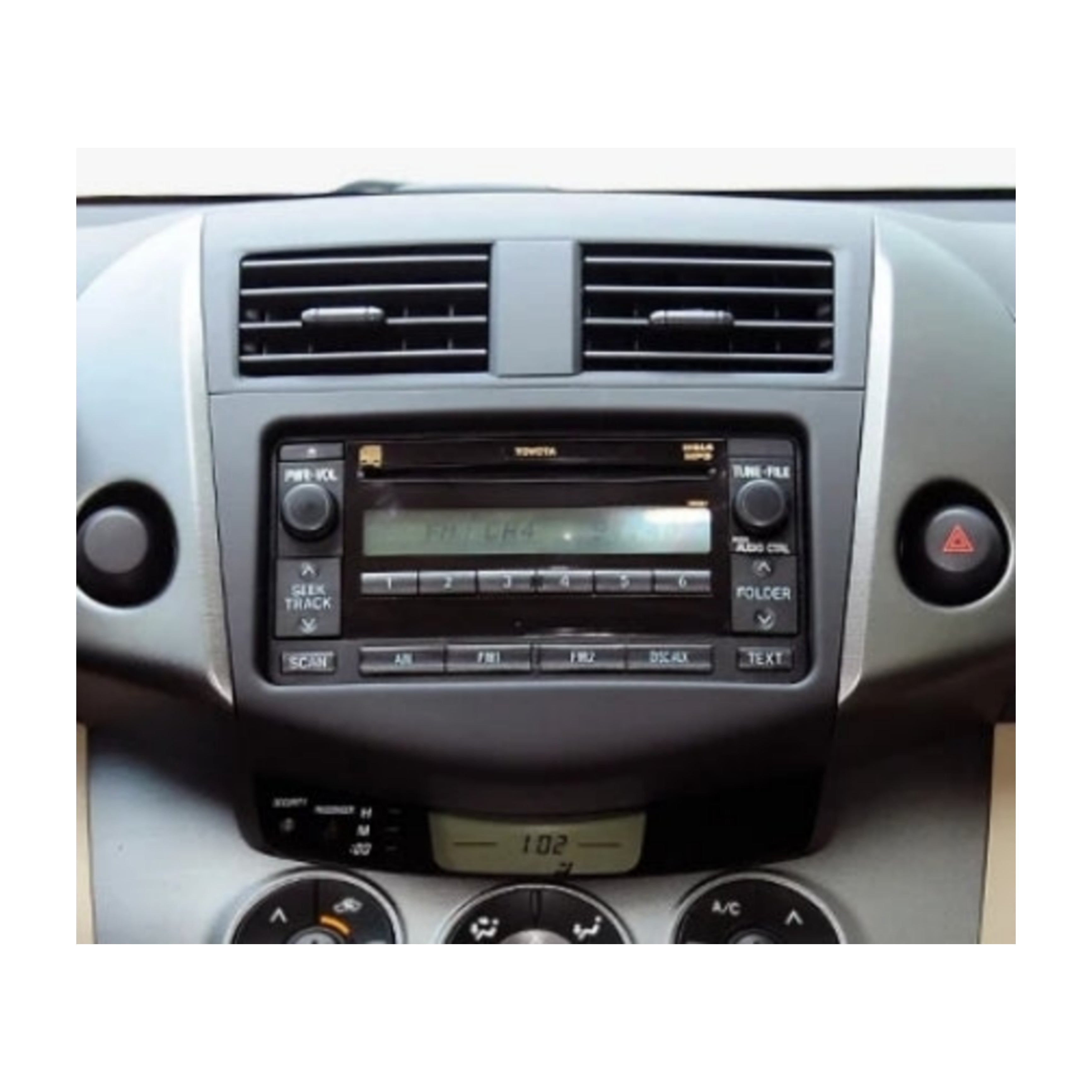 Kit Montaggio Autoradio 9"Pollici Toyota RAV4 (2006-2012), Mascherina, Cablaggio per Autoradio Android