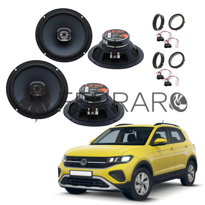 Hertz Kit 4 Casse | X 165 | Ant/Post | VW T-Cross (Dal 2018>)