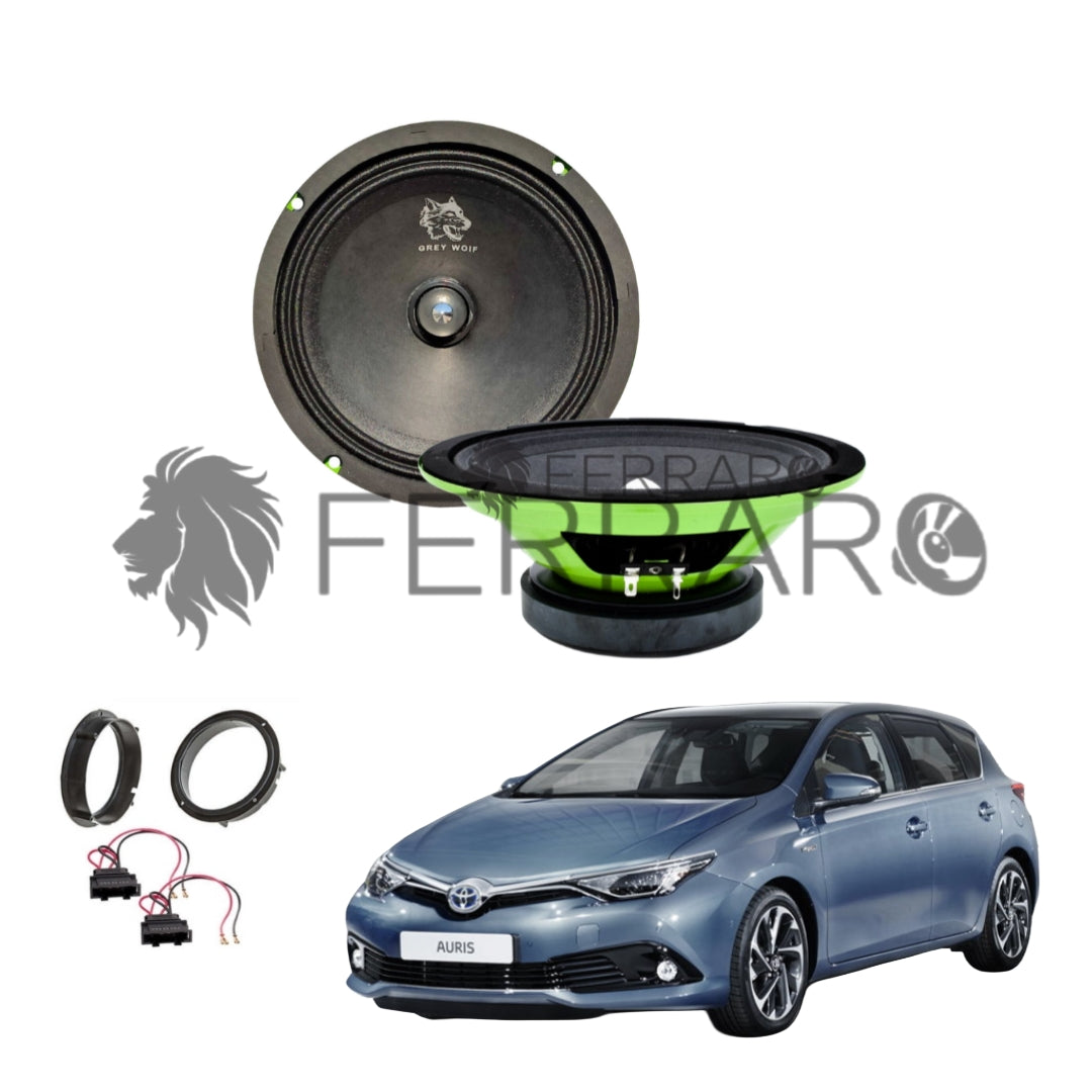FerraroStore Kit 2 Altoparlanti | PV165.3 | Ant o Post | Toyota Auris (Dal 2014>)