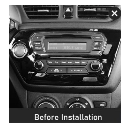 Kit Montaggio Autoradio 9"Pollici Kia Rio (2011-2016) Mascherina, Cablaggio per Autoradio Android