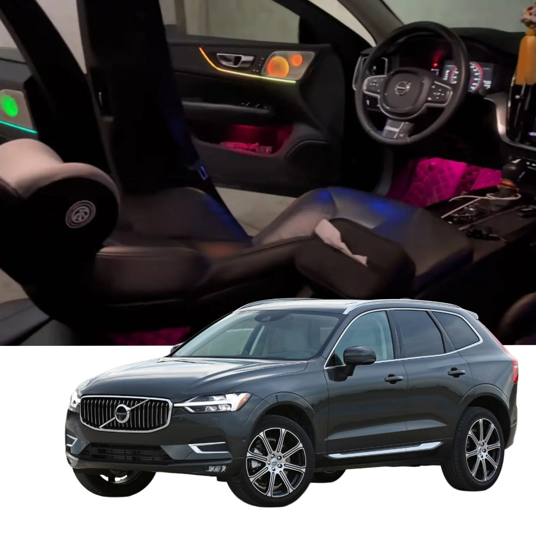 Ambient Light per Volvo XC60 (2017-2026), 256 Colori RGB