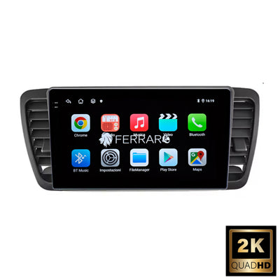 Autoradio per Subaru Legacy Outback 9" 2K | 2003-2009 | Android | Bluetooth | CarPlay | Android Auto | 12/256GB Ram