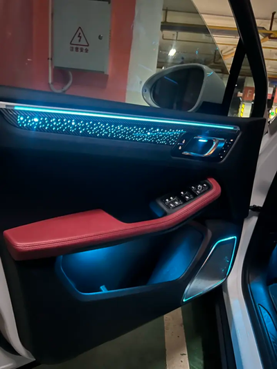 Ambient Light per Porsche Macan (2018+), 256 Colori, APP