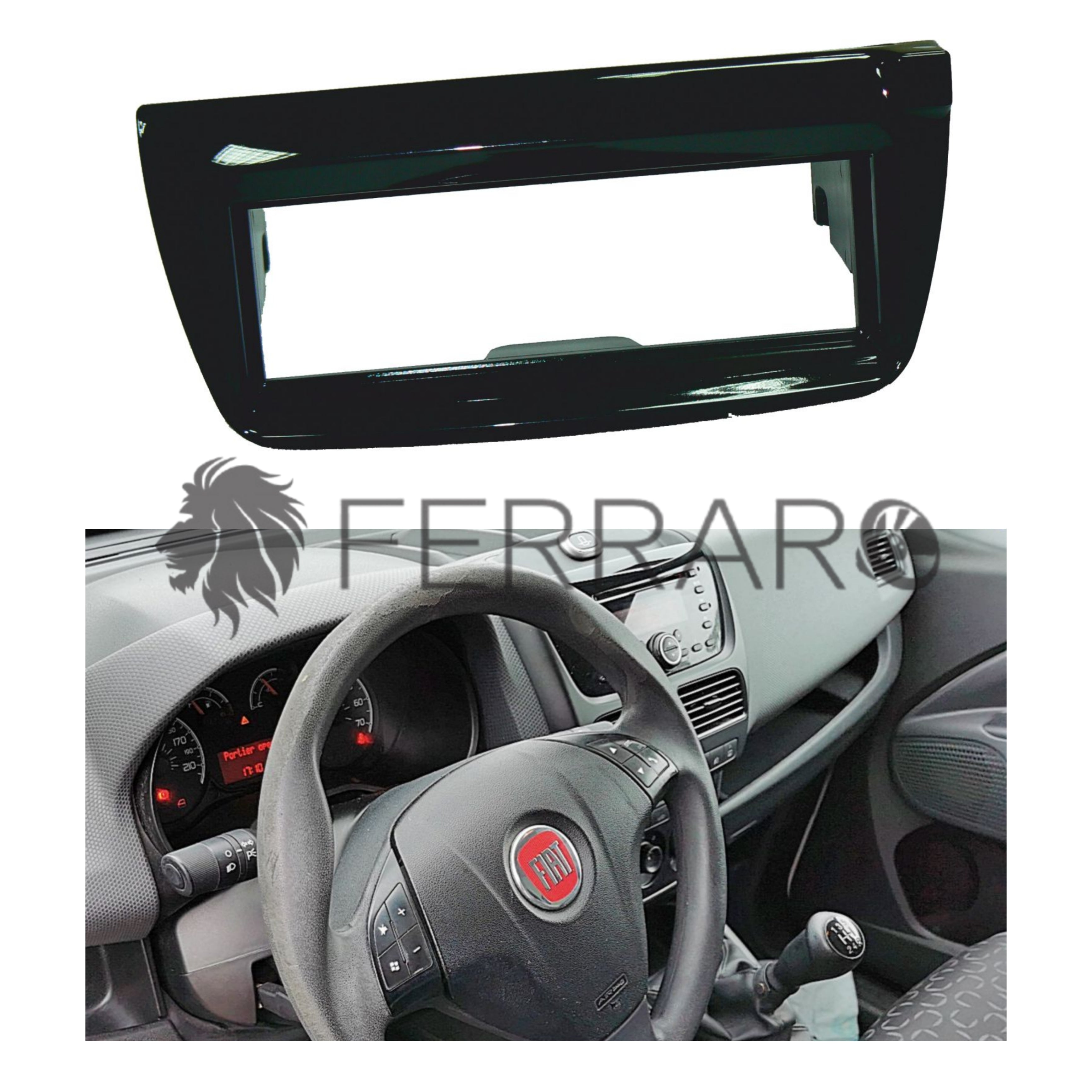 Mascherina 1DIN | Fiat Doblo dal 2010-2014