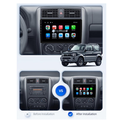 Autoradio per Suzuki Jimny 3 9" | 2005-2019 | Android | Bluetooth | CarPlay | Android Auto | 2GB/4GB/6GB/8GB Ram