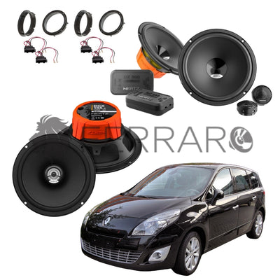 Hertz Kit 6 Casse | DSK 165.3 | DCX 165.3 |  Ant/Post | Renault Scenic III | 3ª Serie (2009-2016)