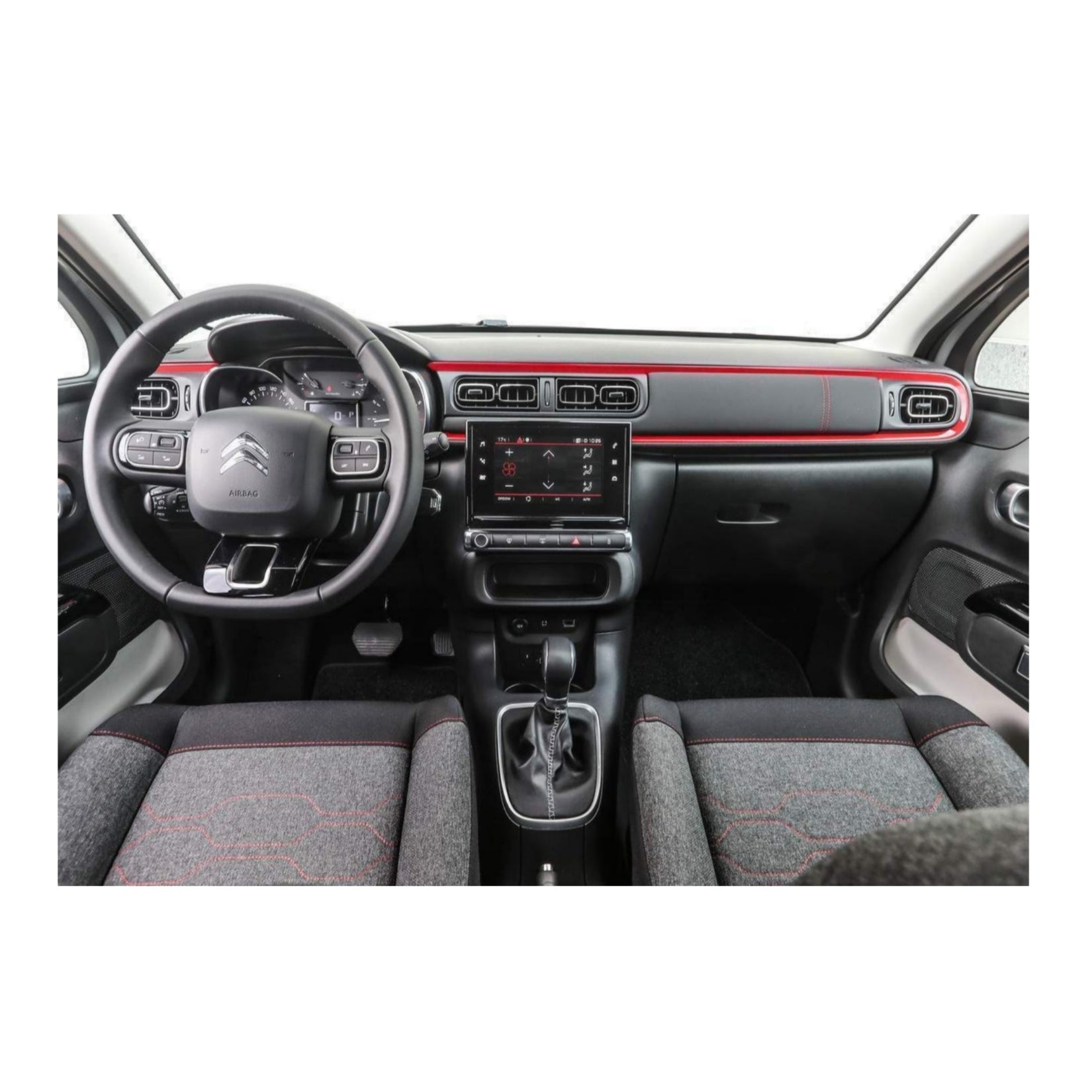 Kit Montaggio Autoradio 9"Pollici Citroen C3 (2016-2024) Mascherina, Cablaggio per Autoradio Android