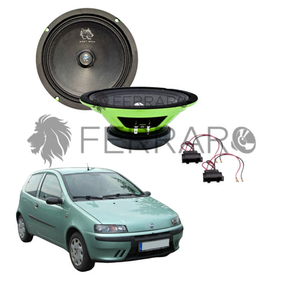 FerraroStore Kit 2 Altoparlanti | PV165.3 | Anteriore | Fiat Punto 188