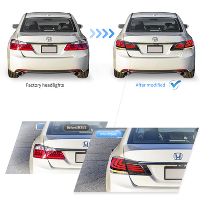 Fanali Posteriore Completo per Honda Accord VIV (2012-2017) a LED