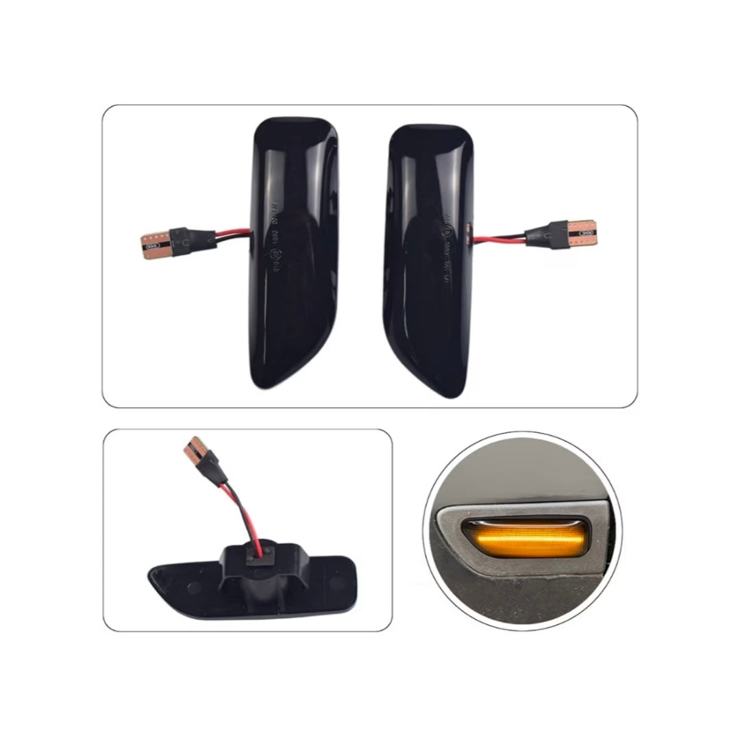 Coppia Indicatori Di Direzione A LED Per Volvo XC90, S80, V70, XC70, S60 (2001-2009) – Effetto Dinamico E Omologazione E8