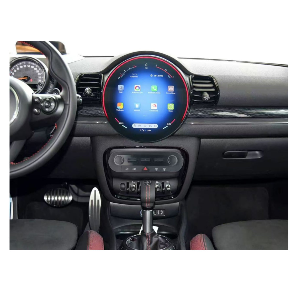 Autoradio per Mini ClubMan F54 11.7" (2015-2024) Android, Bluetooth, CarPlay, Android Auto, 8/128GB Ram