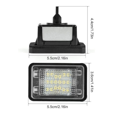 Set Luci Targa a Led per Mercedes-Benz GLK X204 (2007-2015), Plug and Play