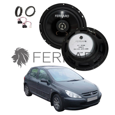 FerraroStore Kit 2 Altoparlanti | ASC-652PC | Anteriori | Peugeot 307