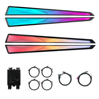 Ambient Light per BMW UI11, UI13, X1, IX1, IX2, IX2 (2022>), 64 Colori RGB