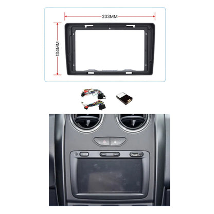 Kit Montaggio Autoradio 9"Pollici Dacia Duster (2015-2020) Mascherina, Cablaggio Autoradio Android