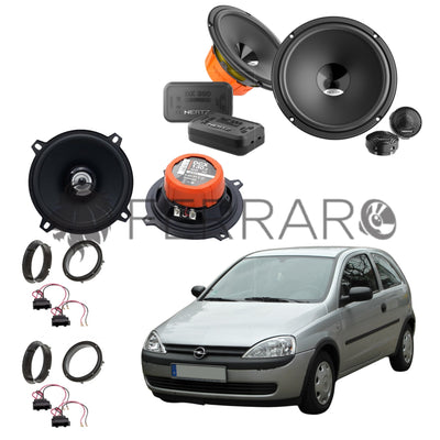 Hertz Kit 6 Casse | DSK 165.3 | DCX 130.3 | Ant/Post | Opel Corsa C (2000-2009)