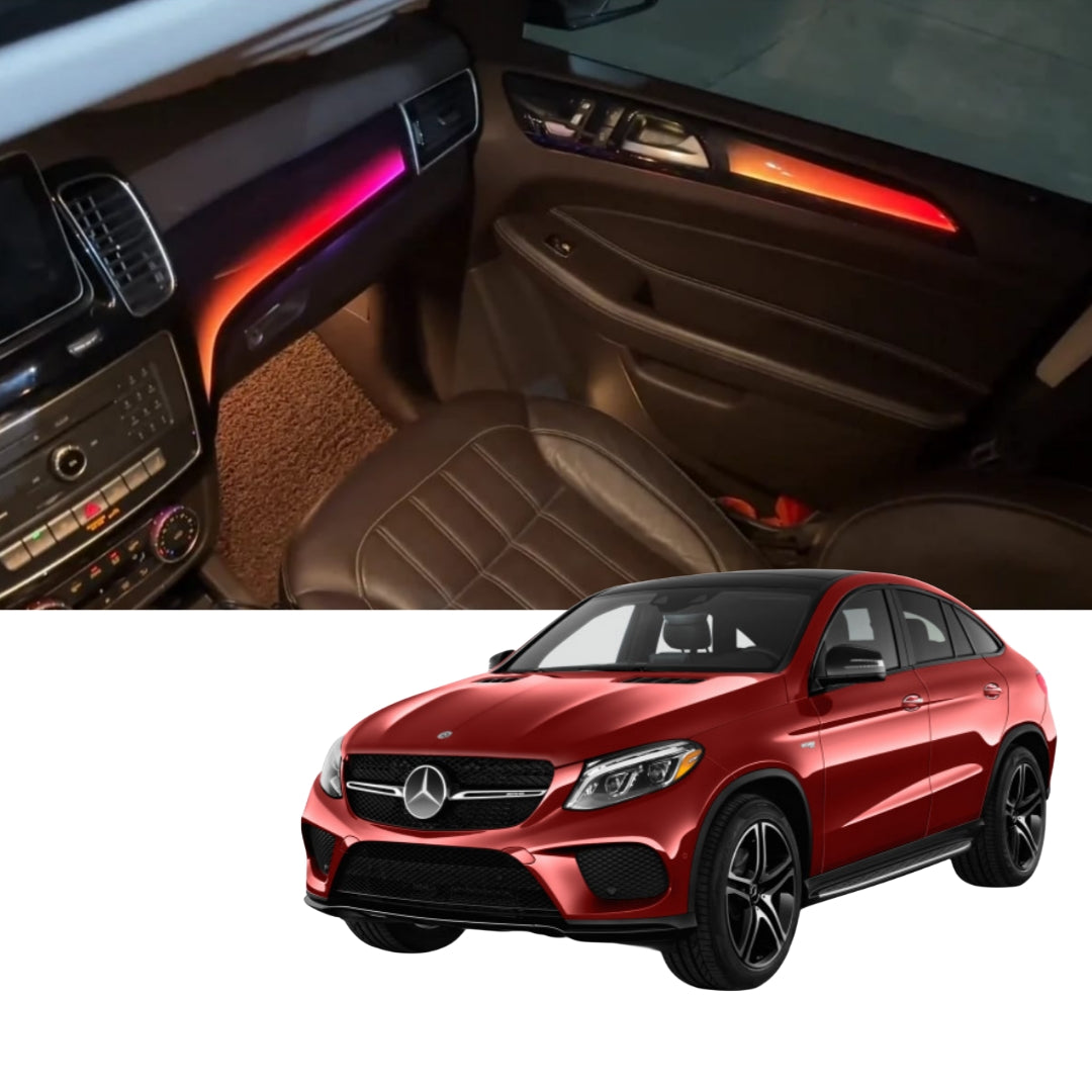 Ambient Light per Mercedes Benz ML, GL, GLE, GLS, 256 Colori RGB