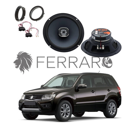 Hertz Kit 2 Casse | X 165 | Anteriori | Suzuki Gran Vitara II | 2ª Serie (2005-2015)