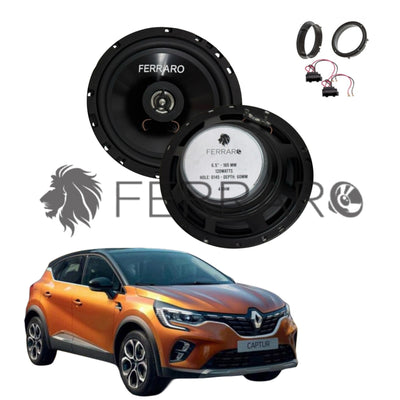 FerraroStore Kit 2 Altoparlanti | ASC-652PC | Ant o Post | Renault Captur I | 1ª Serie (2013-2019)
