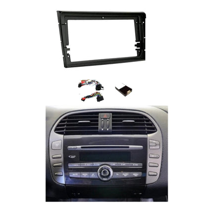 Kit Montaggio Autoradio 9"Pollici Fiat Bravo (2007-2016) Mascherina, Cablaggio Autoradio Android