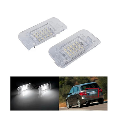 Set Luci Targa a Led per Mercedes-Benz Classe B W242, W246 (2011-2019), Plug and Play