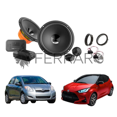 Hertz Kit 4 Casse | DSK 165.3 | Anteriori | Toyota Yaris (2005-2023)