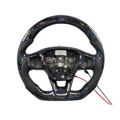 Volante Sportivo per Ford Fiesta ST Line,  Carbonio, Customizzato in Pelle (su Realizzazione)