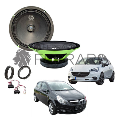 FerraroStore Kit 2 Altoparlanti | PV165.3 | Anteriori | Opel Corsa D, E (2006-2019)