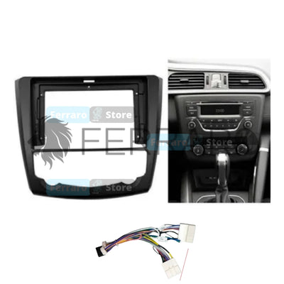 Kit Montaggio Autoradio 9"Pollici Renault Kadjar (2015-2022) Mascherina, Cablaggio per  Autoradio Android