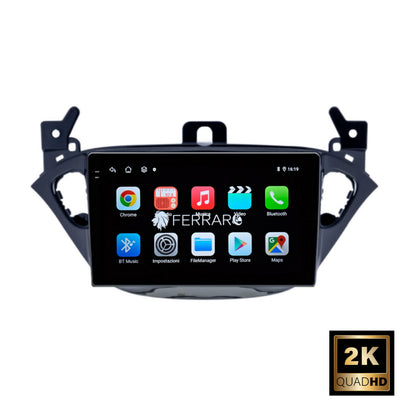 Autoradio per Opel Adam | Corsa E 9" 2K | Dal 2012> | Android | Bluetooth | CarPlay | Android Auto | 12/256GB Ram