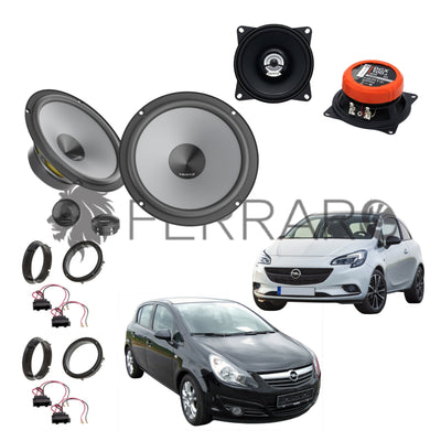 Hertz Kit 6 Casse | K 165 | DCX 100.3 | Ant/Post | Opel Corsa D, E (2006-2019)