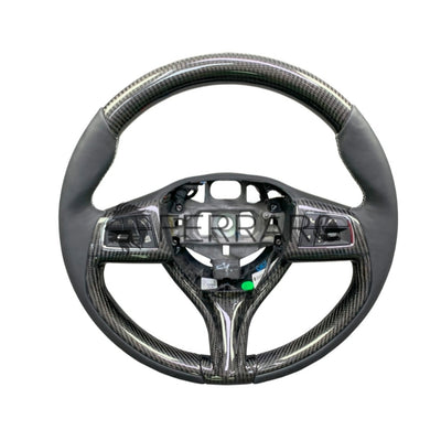 Volante Sportivo per Maserati Ghibli, Levante, Quattroporte, Carbonio, Customizzato in Pelle